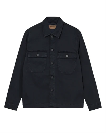 Mos Mosh Gallery - MMGMatteo Soft Overshirt - Navy